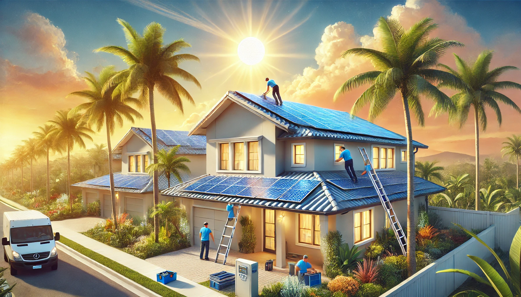 TEO Solar crew — family-owned since 1982